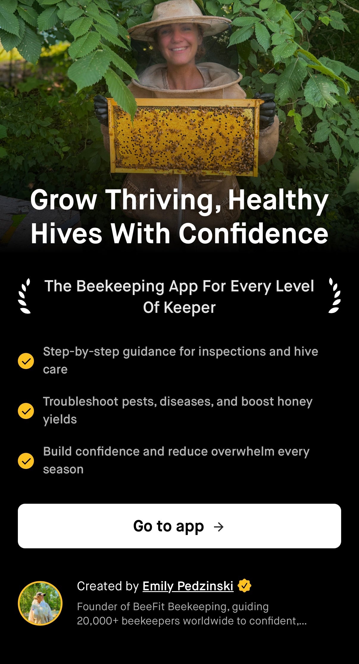 Beekeeper Thrive - Your Beekeeping Mentor in Your Pocket!