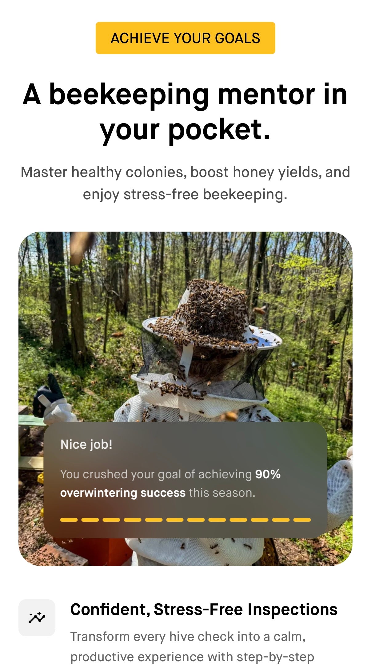 Beekeeper Thrive - Your Beekeeping Mentor in Your Pocket!